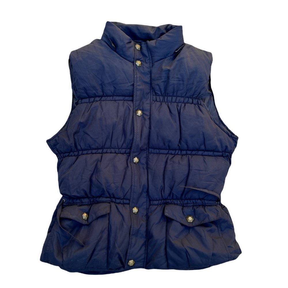 HOLSTARK Mens Size XL Bristol Winter Black Quilted Insulated Puffer Vest Jacket 